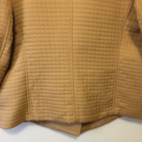 Vintage Honey Dijon Quilted Coat Made in Canada - Picture 7 of 16